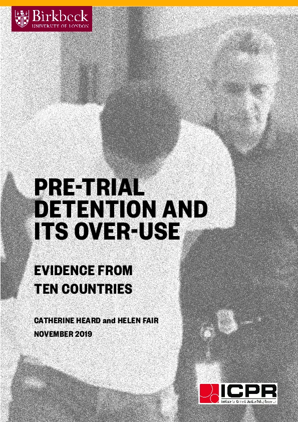 nashif et al (2019) implicit terms in pretrial detention comparative analysis in the americas