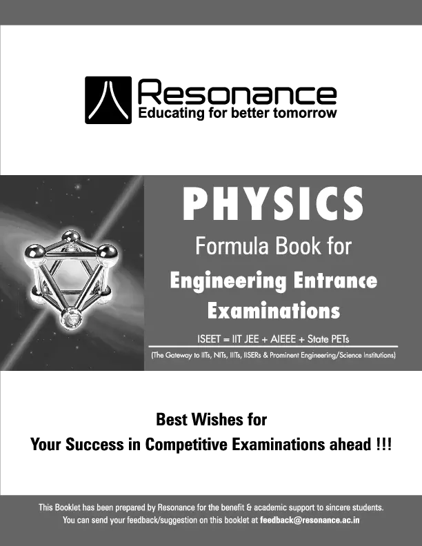 PHYSICS FORMULA BOOK FOR ENGINEERING