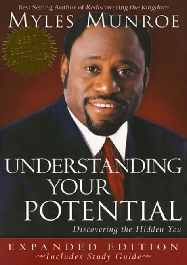 UNDERSTANDING YOUR POTENTIAL - MYLES MUNROE