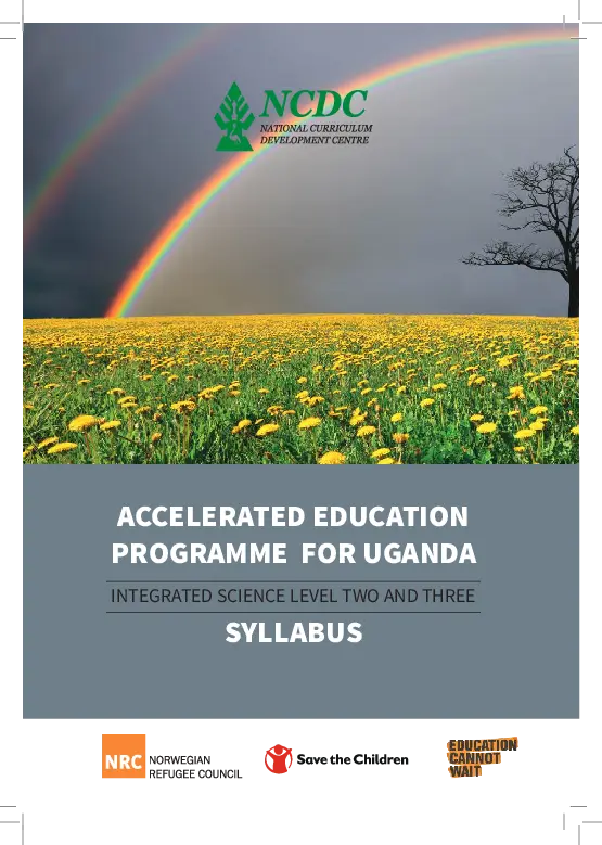 accelerated education programme - integrated science syllabus for primary