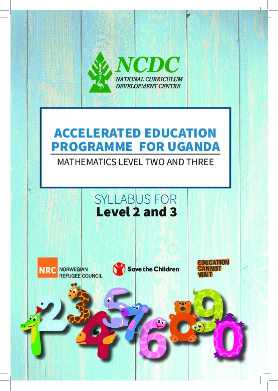 accelerated education programme - mathematics syllabus - primary