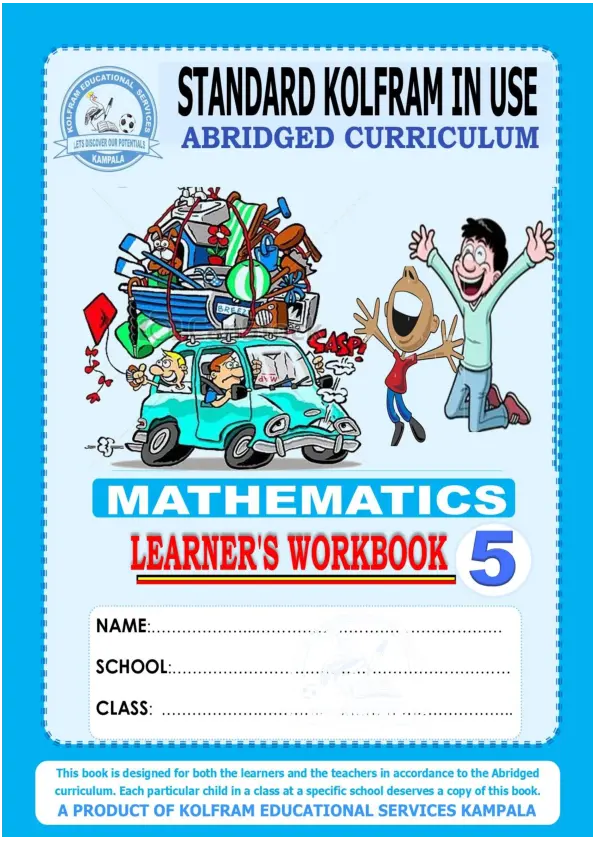 p5 mathematics (mtc) lesson notes - kolfram education services