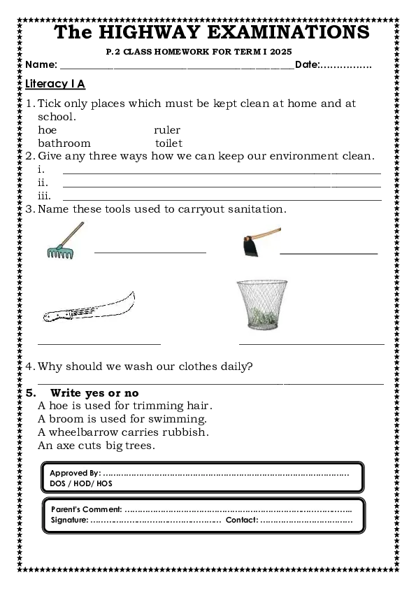 p2 week 6  class home work highway
