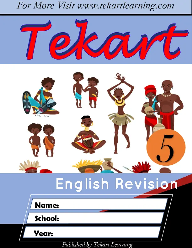tekart learning p.5 english revision booklet