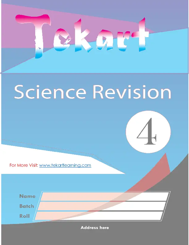 tekart learning p.4 science revision book