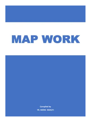 p7 map work charts and instructional materials by tr meris sst specialist