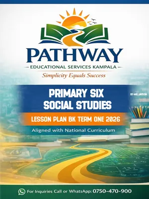 Primary Six P6 Social Studies SST Lesson Plans for Term One