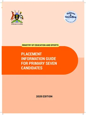 ministry of education (2025) p7 information guide for school choices