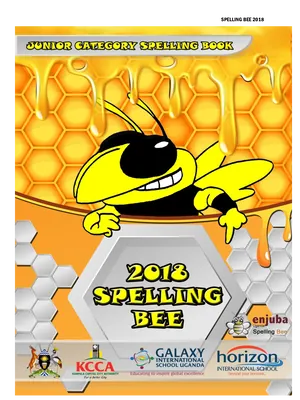 Spelling Bee Handbook for Primary Schools