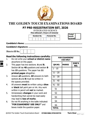 golden touch p7 science pre registration paper