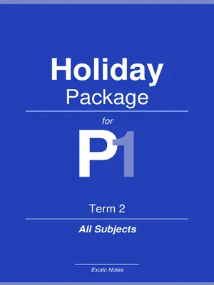 best p1 holiday package for term 2 all subjects