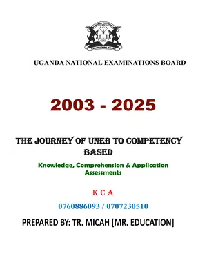uneb ple mathematics question bank from 2003 to 2025