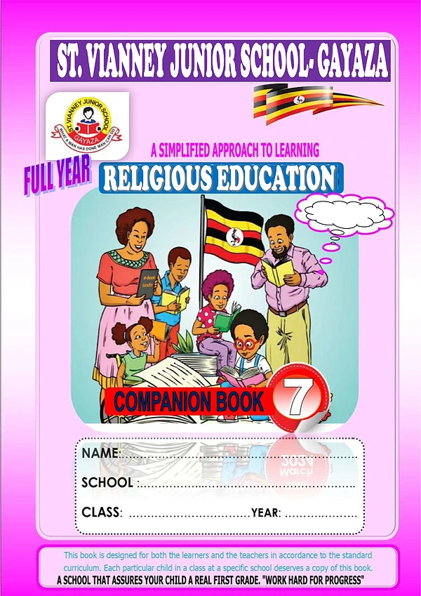 CRE P7 Notes Vianney Junior School Gayaza