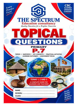 p7 sst topical questions climate