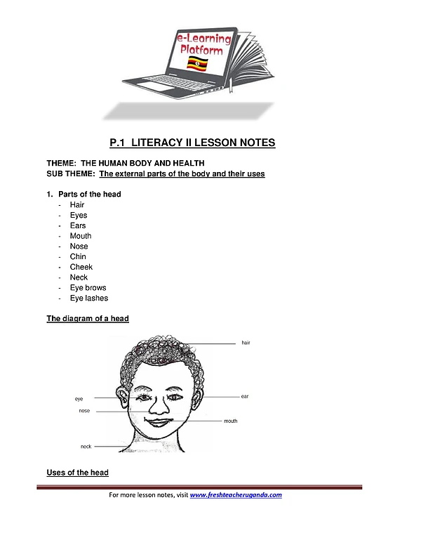P.1 Lit. Ii Notes