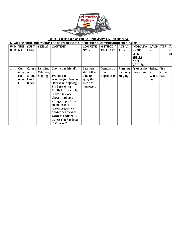 P.2 P.e Scheme