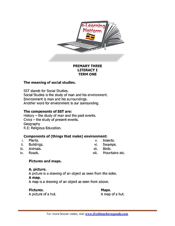 p.3 literacy one all terms - fresh teacher