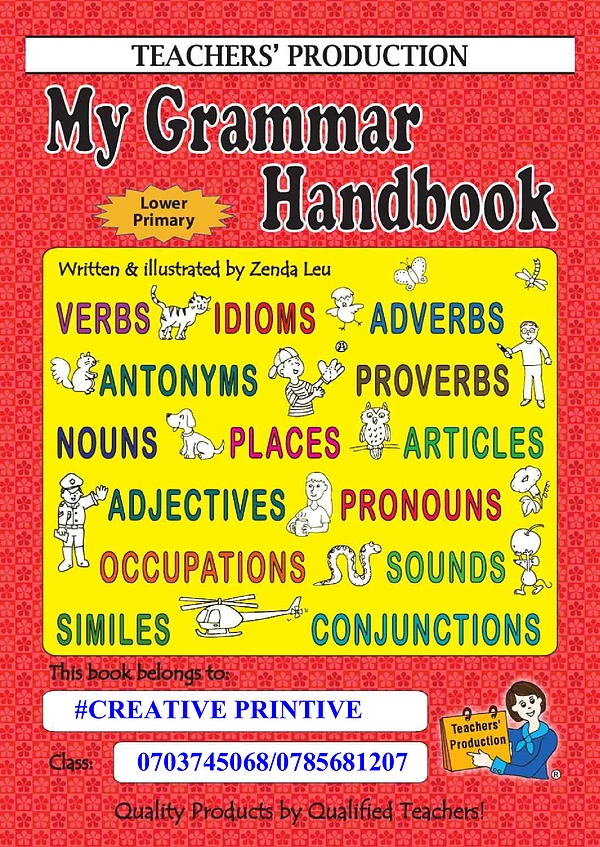 my grammar handbook lower primary - fresh teacher