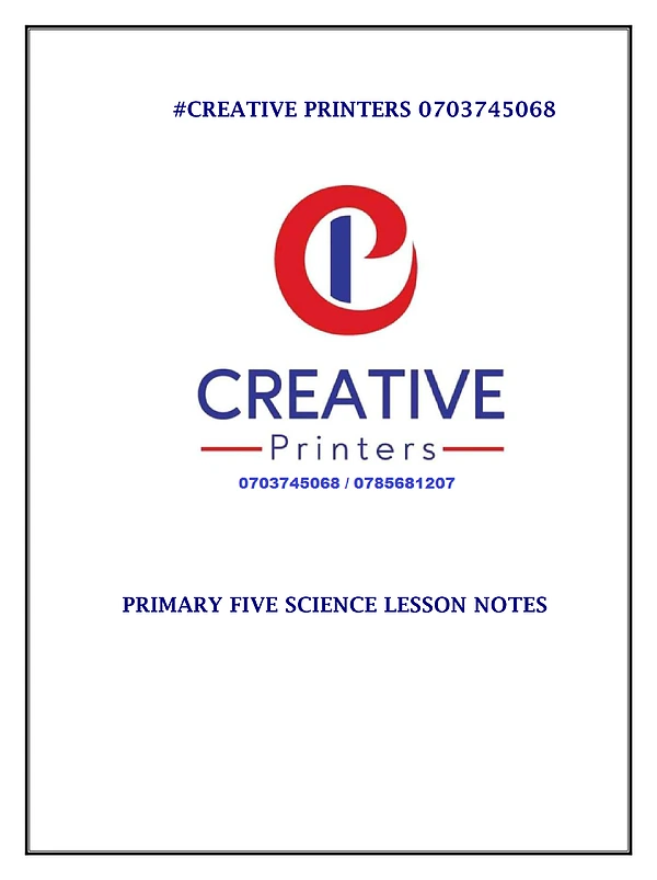 p.5 scie lesson notes 2 - fresh teacher