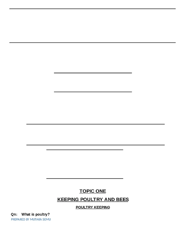 P.5 Science by Mutaka - Fresh Teacher