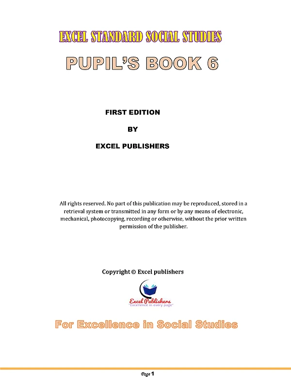 Excel p.6 SST Term Iii