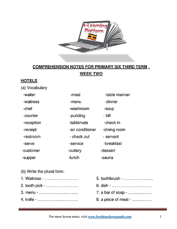 p.6 comprehension term 3