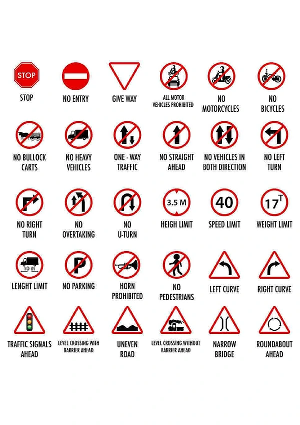 road signs