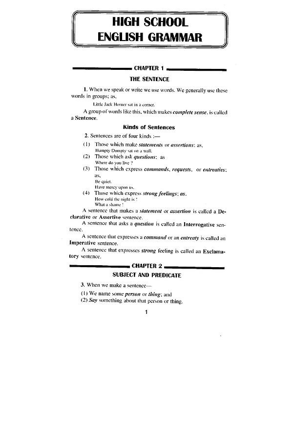 english grammar-and composition