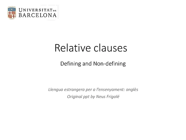 U3 Relative Clauses Jitt