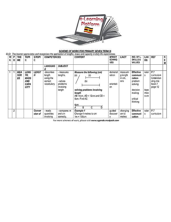 P.7 MTC Term Iii