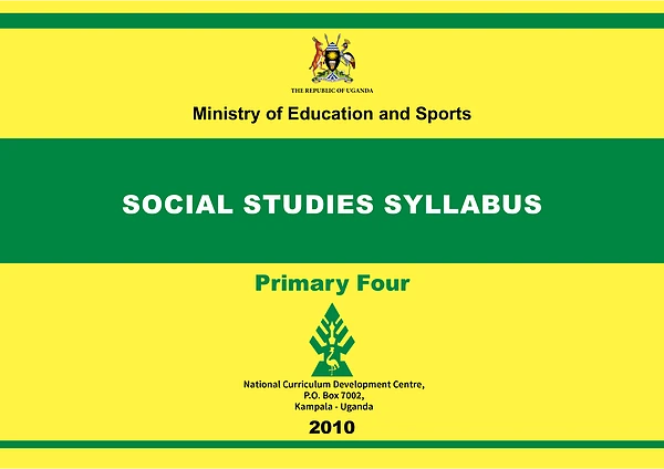 primary four social studies syllabus book 1