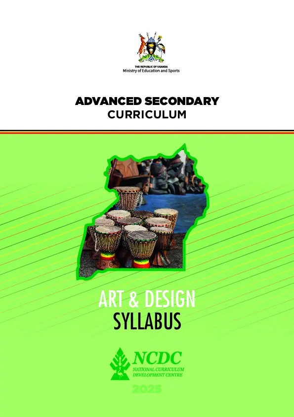 new a level curruculum - art and design by ncdc (2025)
