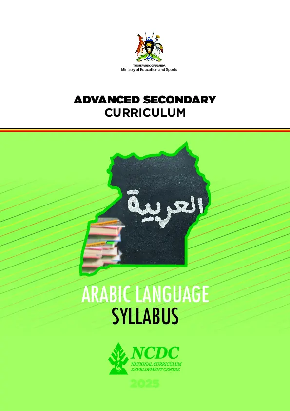 new a level curruculum - arabic syllabus by ncdc (2025)