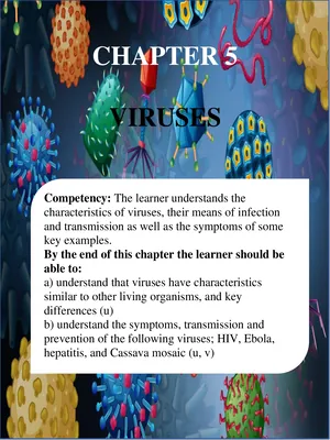 biology s1 viruses insects and flowering plants with sample scenario based questions for competence based curriculum