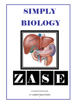 complete o level biology notes for old curriculum