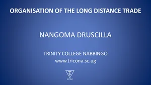s.2 history organisation of the long distance trade by nangoma druscilla