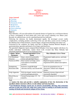 new a level curriculum biology seminar scenario questions with answers
