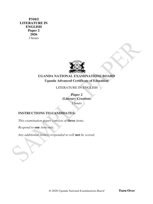 p310 2 literature in english uace sample paper 2026