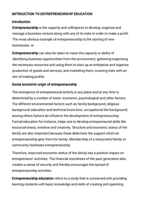 s.5 entrepreneurship notes