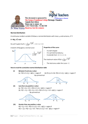 sub math normal distribution