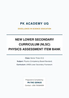 pk academy ug s3 physics item bank updated