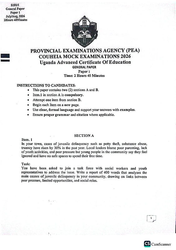 pea mocks gp 2026